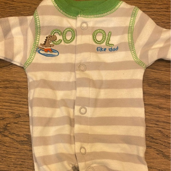 Set of 3 child of mine preemie boys onesies - Picture 3 of 4